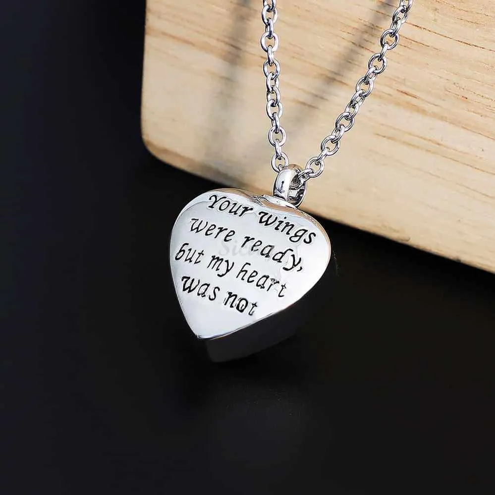 A Piece Of My Heart Lives In Heaven-Souvenir/Custom Photo Urn Pendant