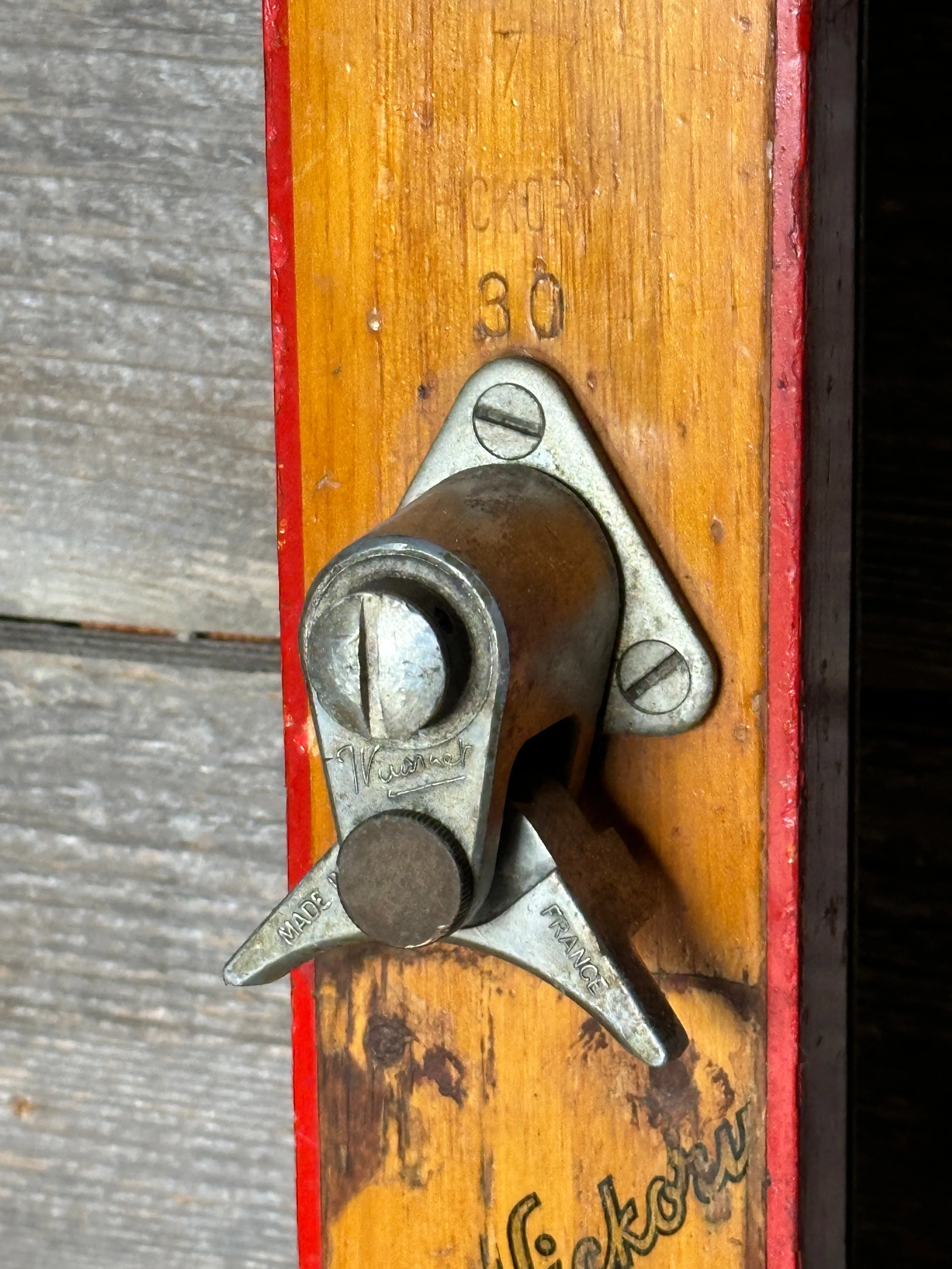 Antique Northland 1940s FIS Competition Slalom Skis