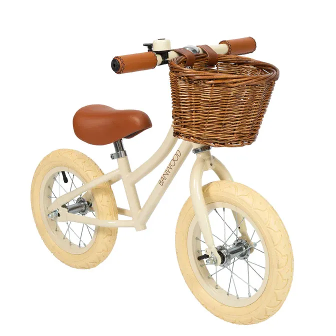 Banwood First Go Balance Bike - Cream **Pick Up Instore Only**