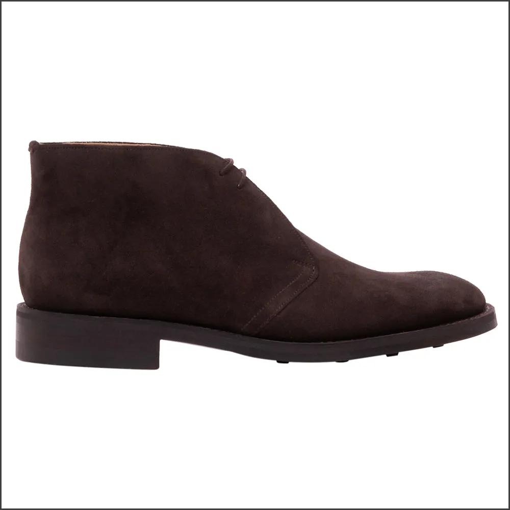 Barker Sandwell - Dark Brown Suede Chukka Boot*