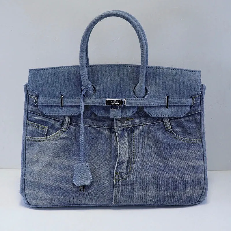 Canvas Denim Birkin