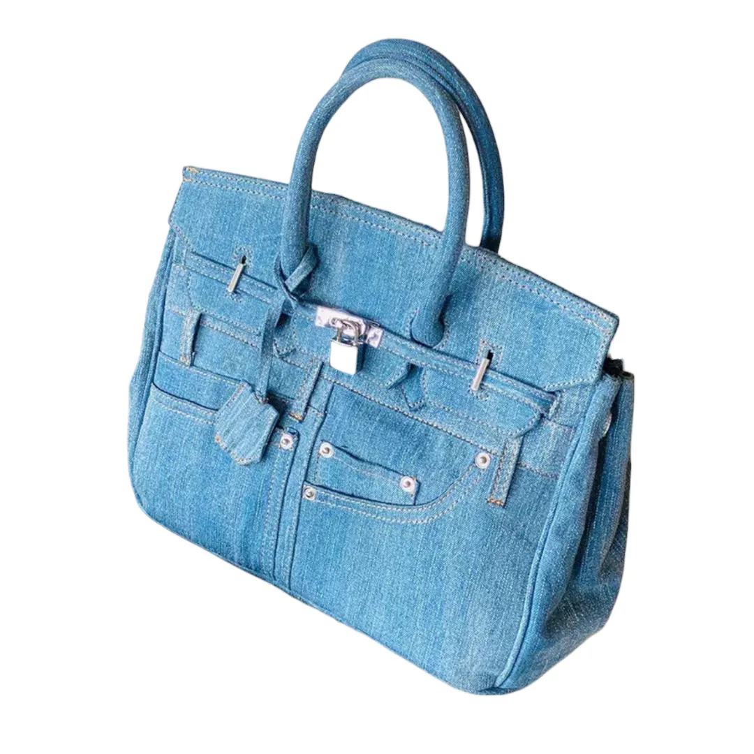 Canvas Denim Birkin