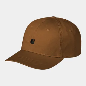 Carhartt Madison Logo Cap Deep Hamilton Brown