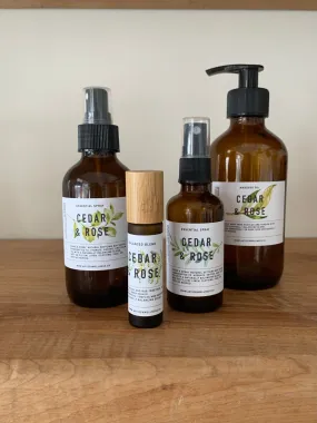 Cedar & Rose Spray