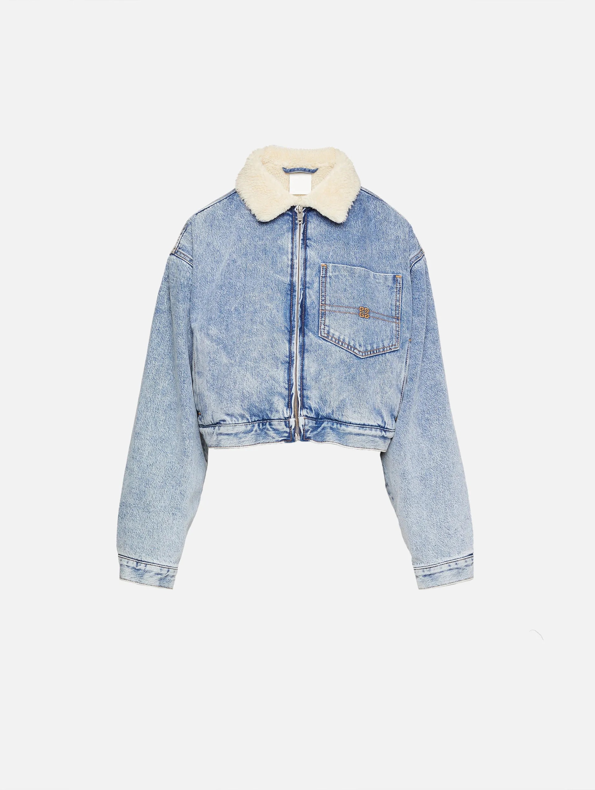 Cropped Denim Jacket