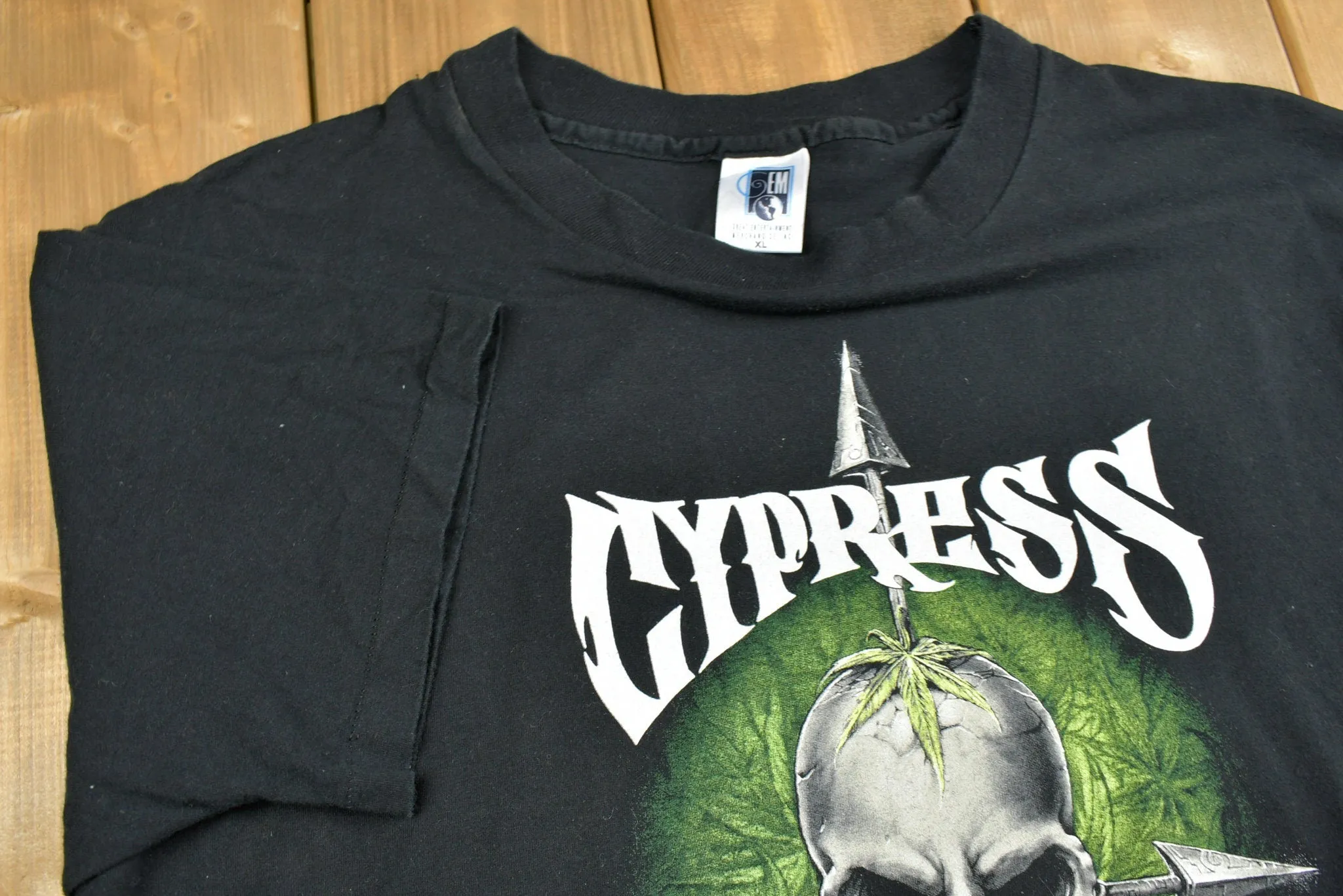 Dead Stock 1995 Cypress Hill Phunky Pheel Tour T-shirt / Band Tee / Single Stitch / Made in USA / 90s T-shirt / Brockum / Premium Vintage