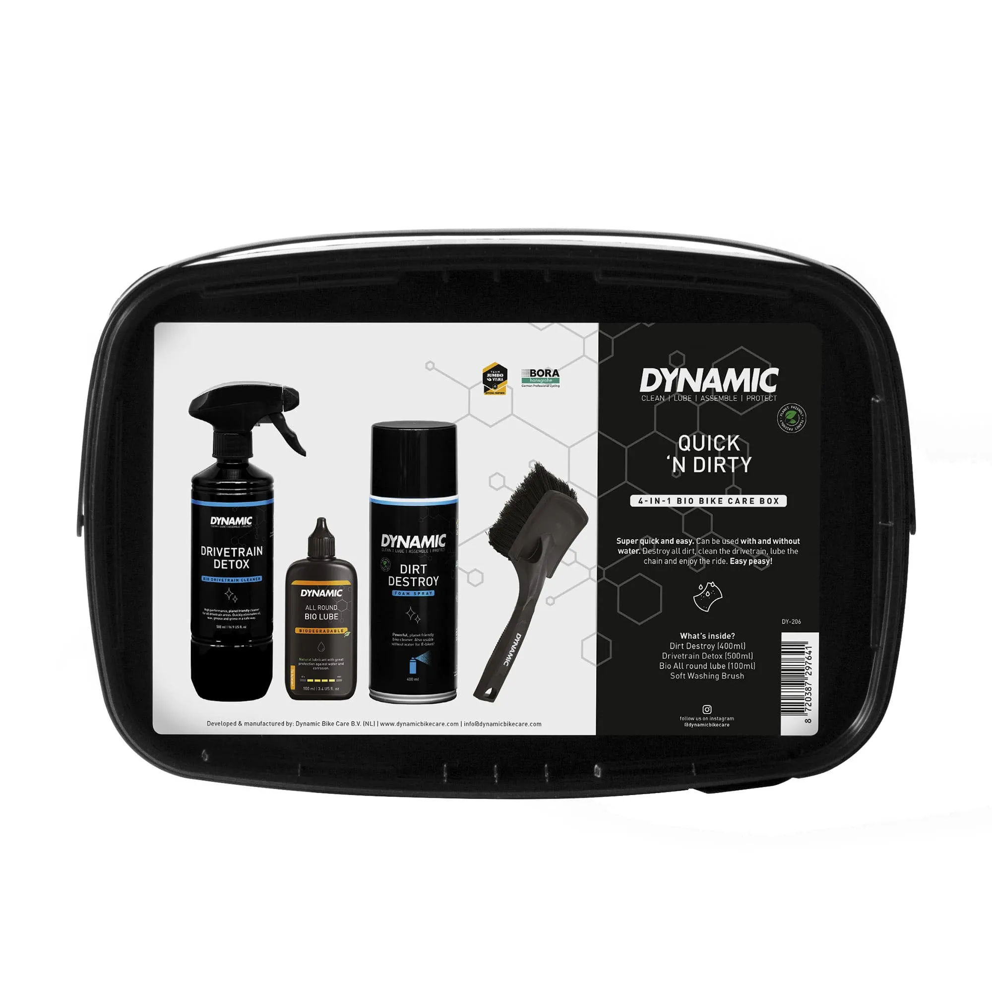 Dynamic Quick 'N' Dirty-Bio Bike Care Box