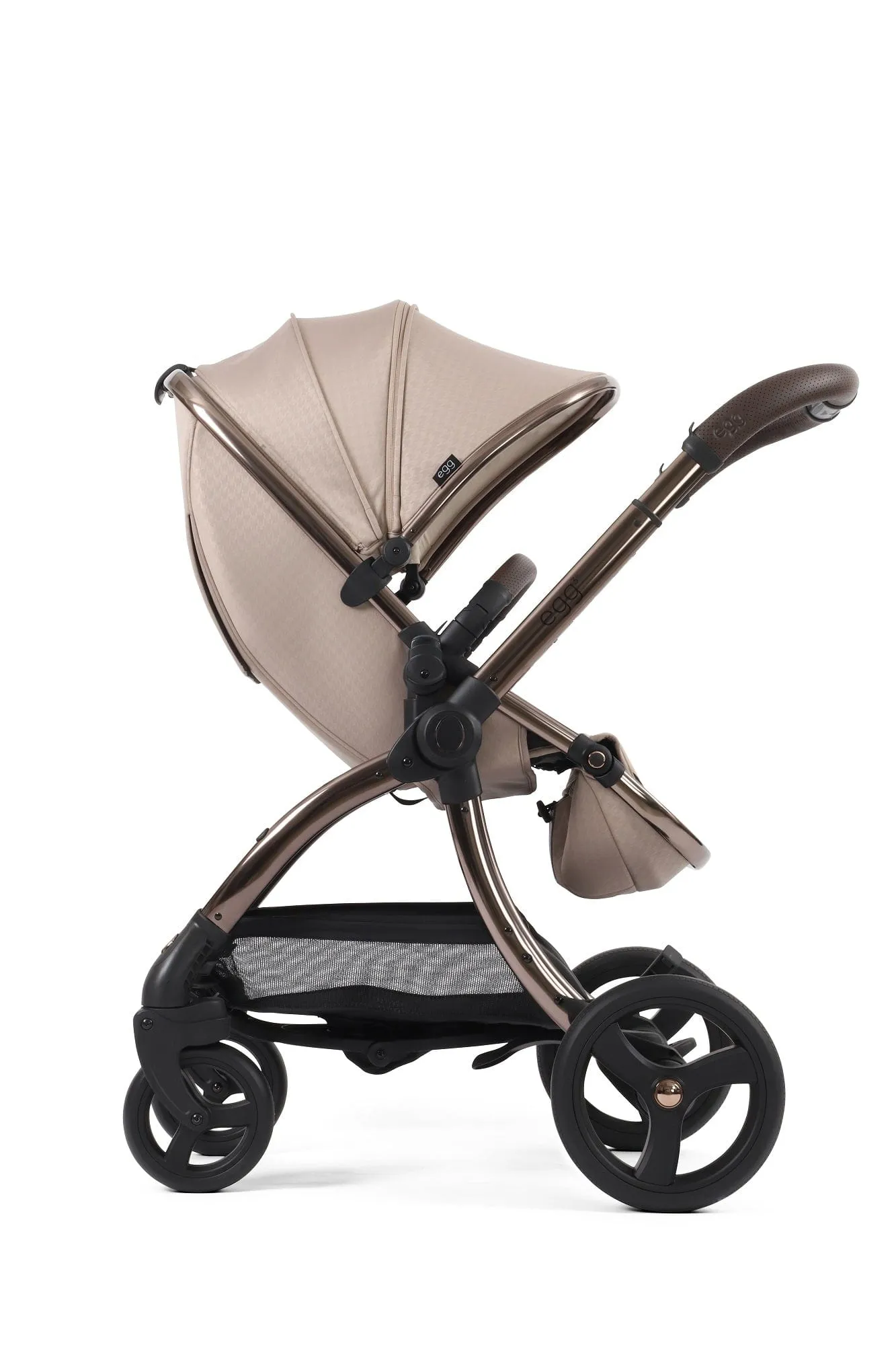 Egg 3 Luxury Cabriofix i-Size Travel System - Houndstooth Almond