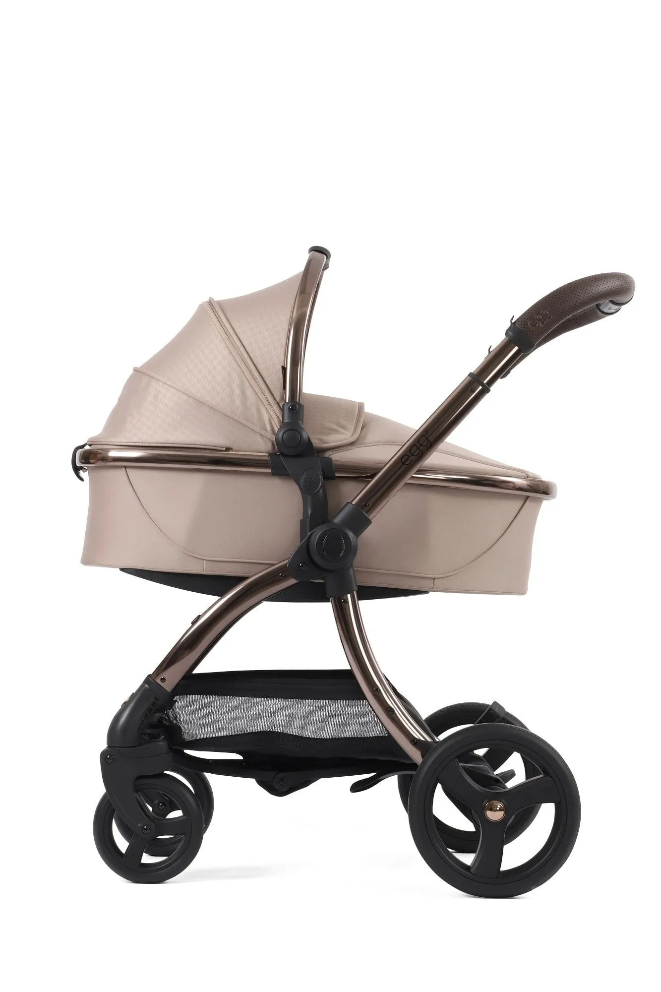 Egg 3 Luxury Cabriofix i-Size Travel System - Houndstooth Almond