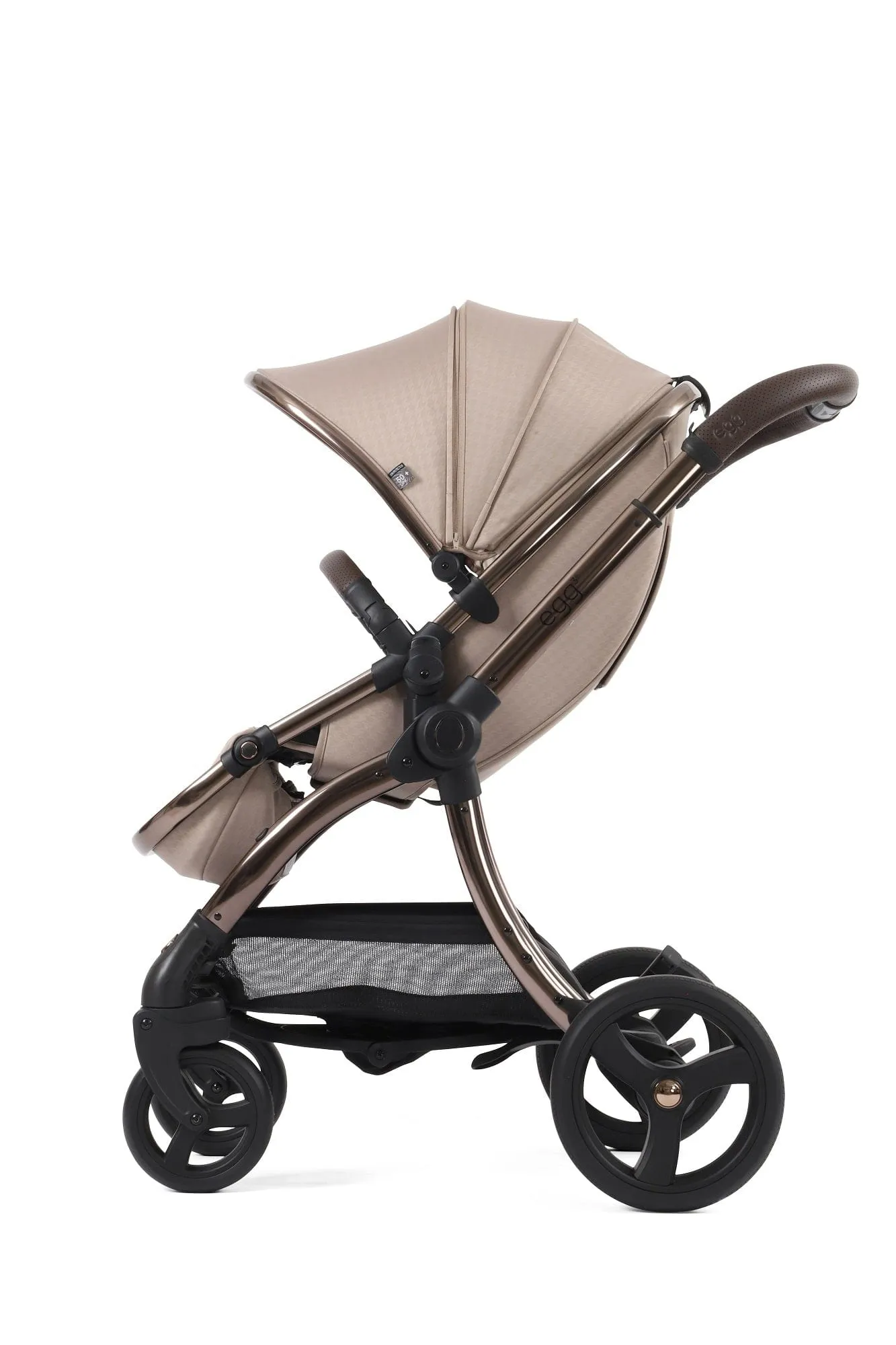 Egg 3 Luxury Cabriofix i-Size Travel System - Houndstooth Almond