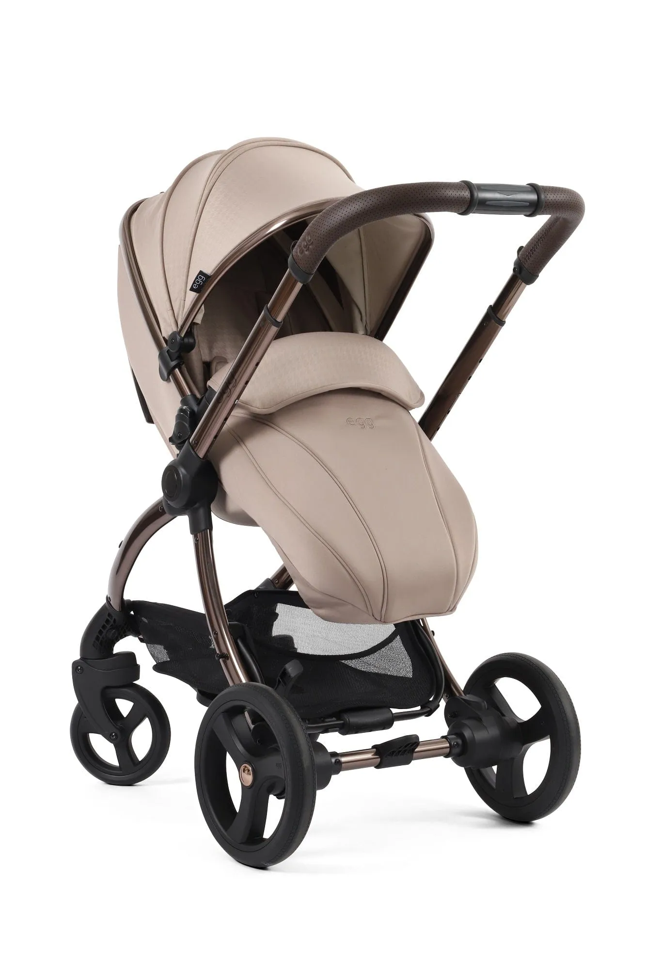 Egg 3 Luxury Cabriofix i-Size Travel System - Houndstooth Almond