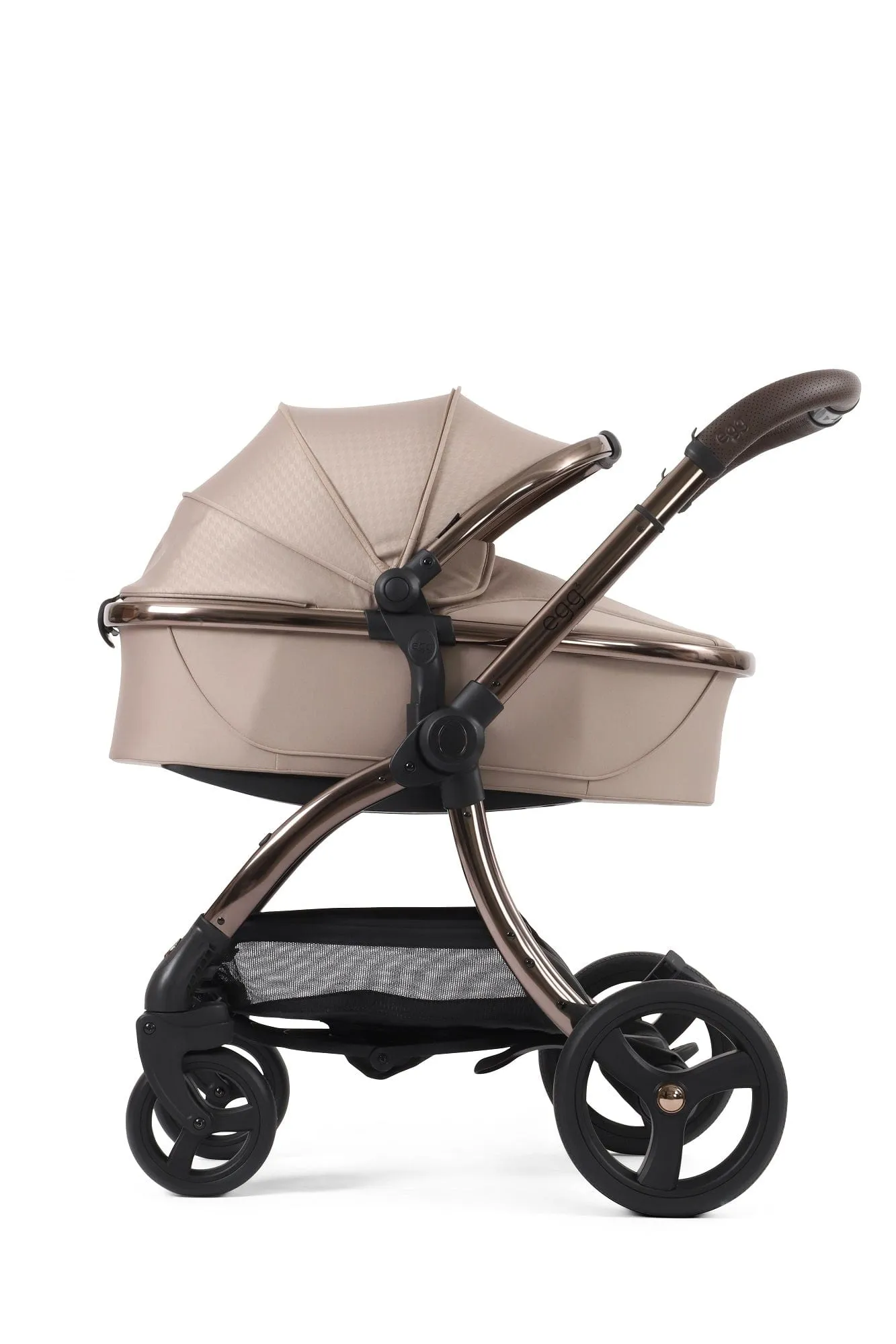 Egg 3 Luxury Cloud T i-Size Travel System - Houndstooth Almond