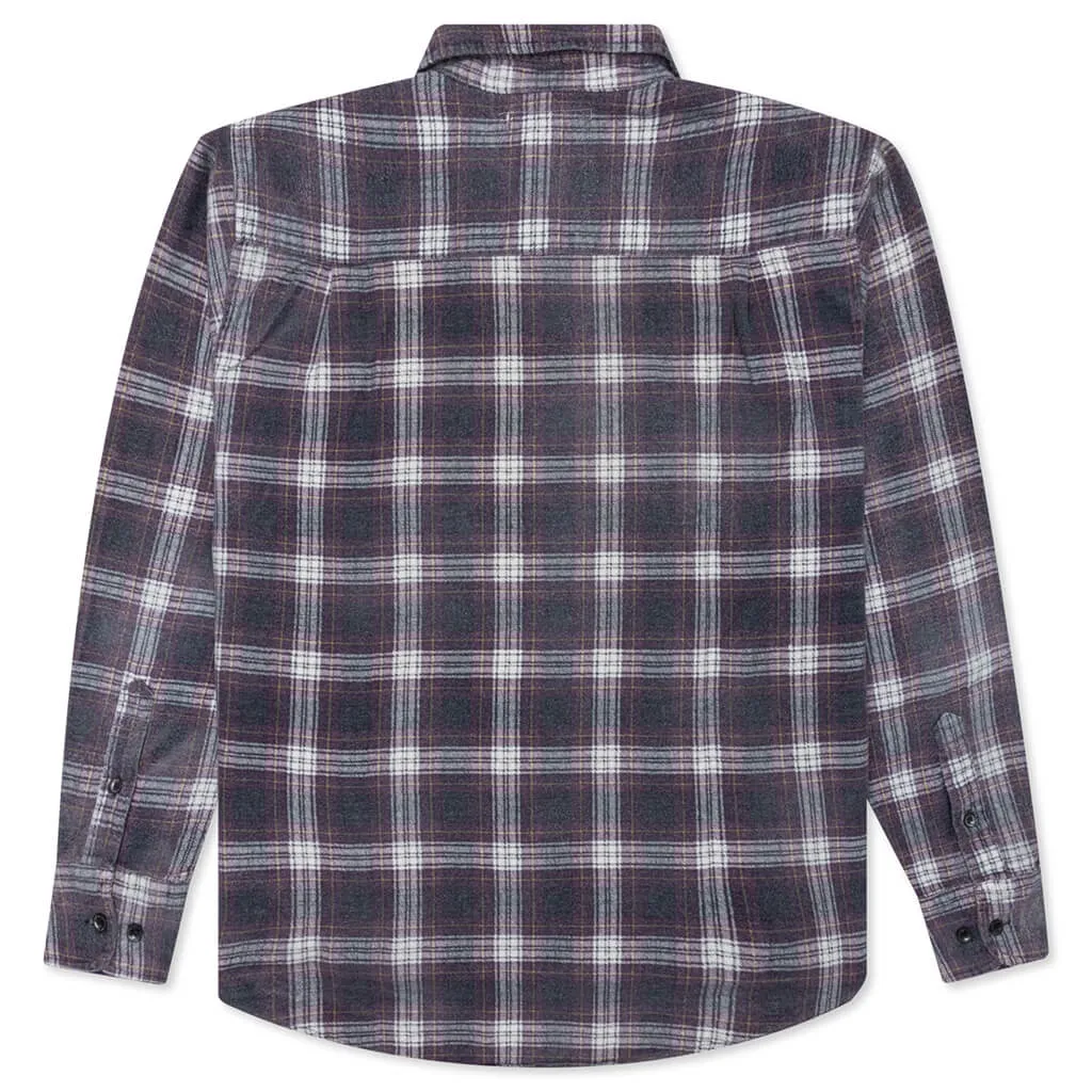 Flannel Shirt Ribbon Reflection Shirt - Assorted