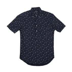 Gitman Vintage - Navy Geometric Popover Shirt