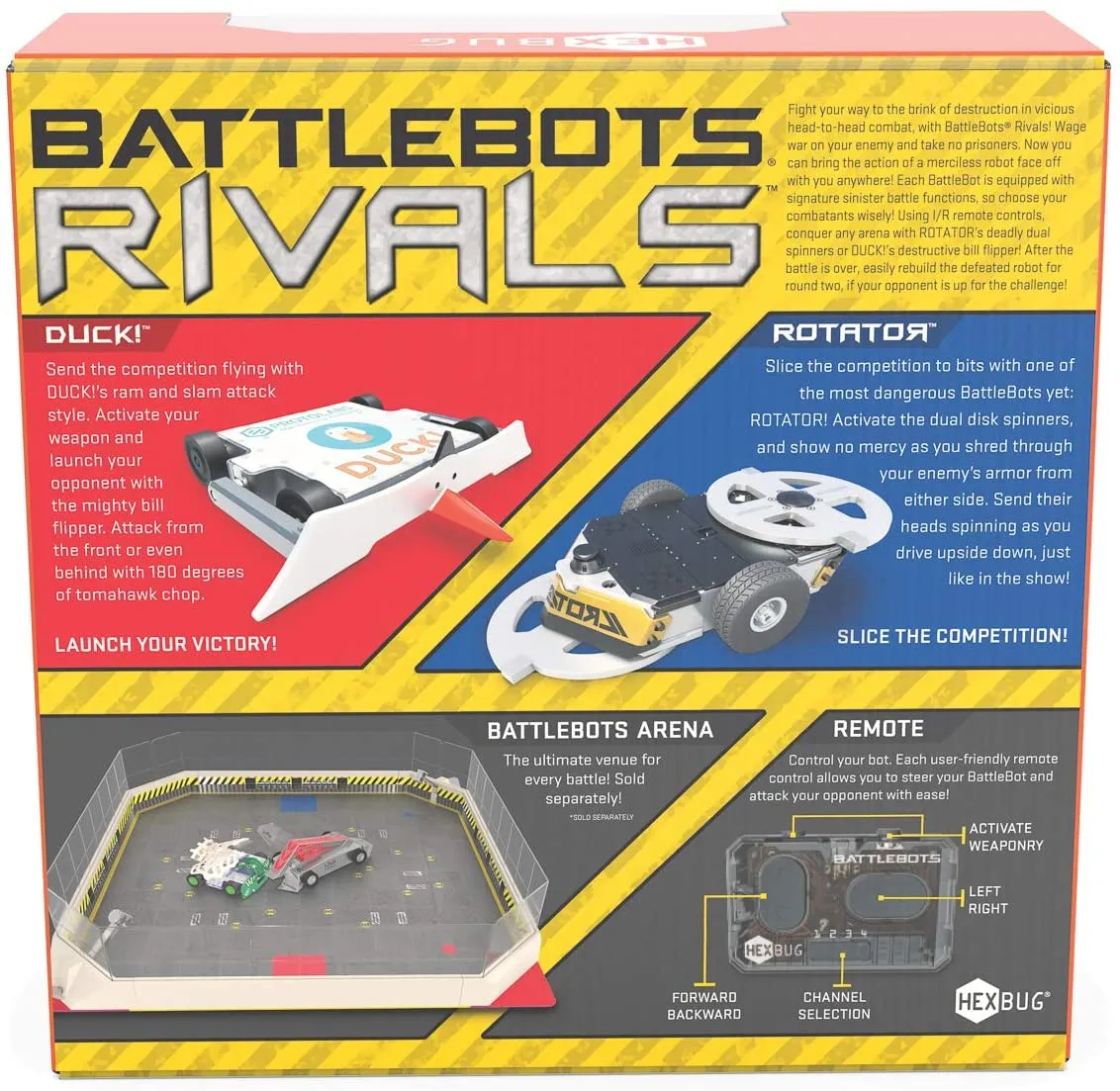 Hexbug Battlebots Rivals (Duck and Rotator)