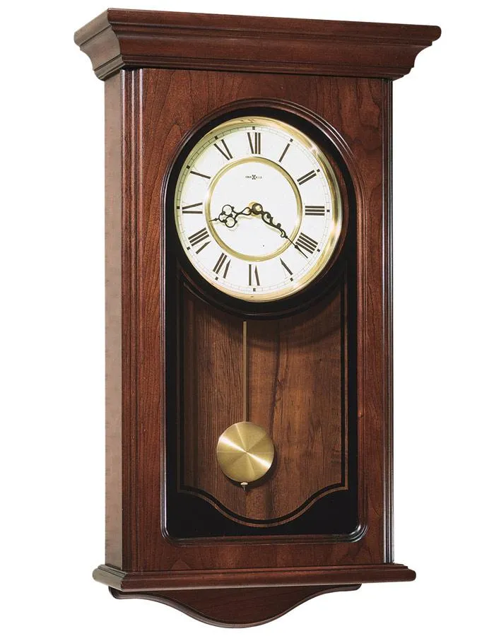 Howard Miller Orland Chiming Pendulum Wall Clock - Roman Numerals