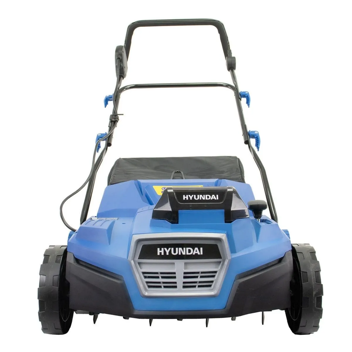 Hyundai HY2196 2 x 20V (40V) 380mm Brushless Lawn Scarifier, Aerator & Dethatcher Rake with 4Ah Batteries