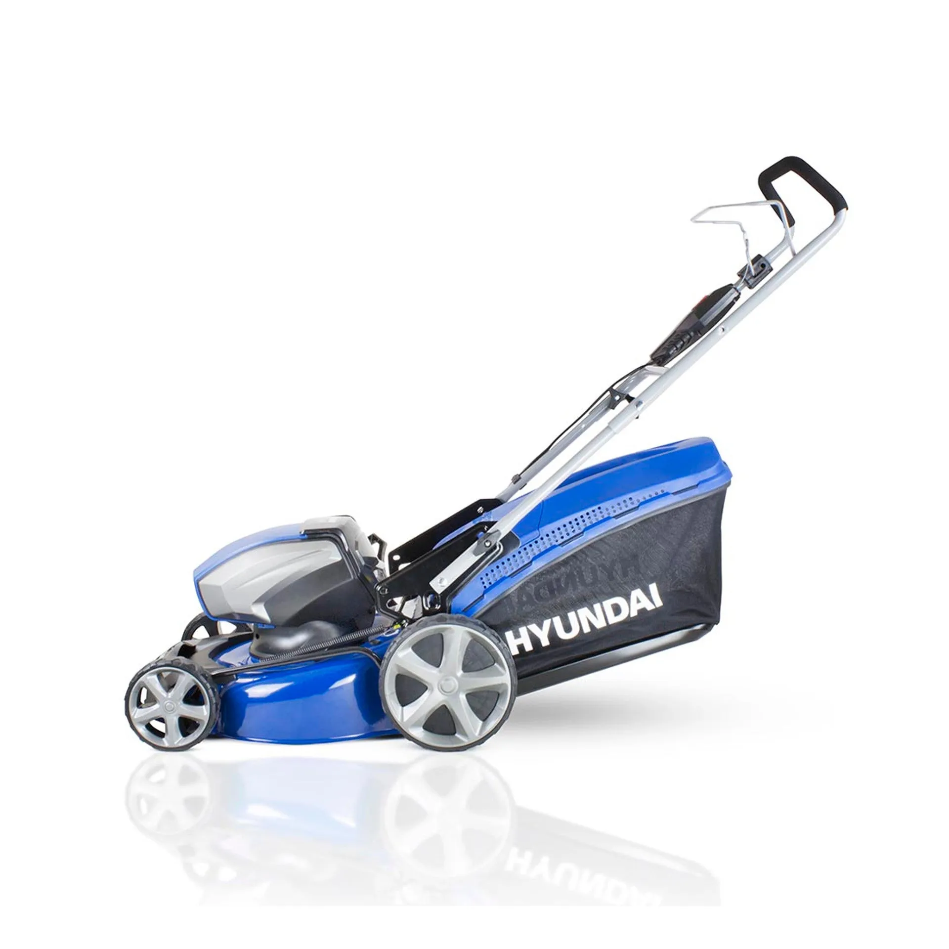 Hyundai HYM80LI460P 80V Brushless 45cm Lawn Mower with Battery and Charger