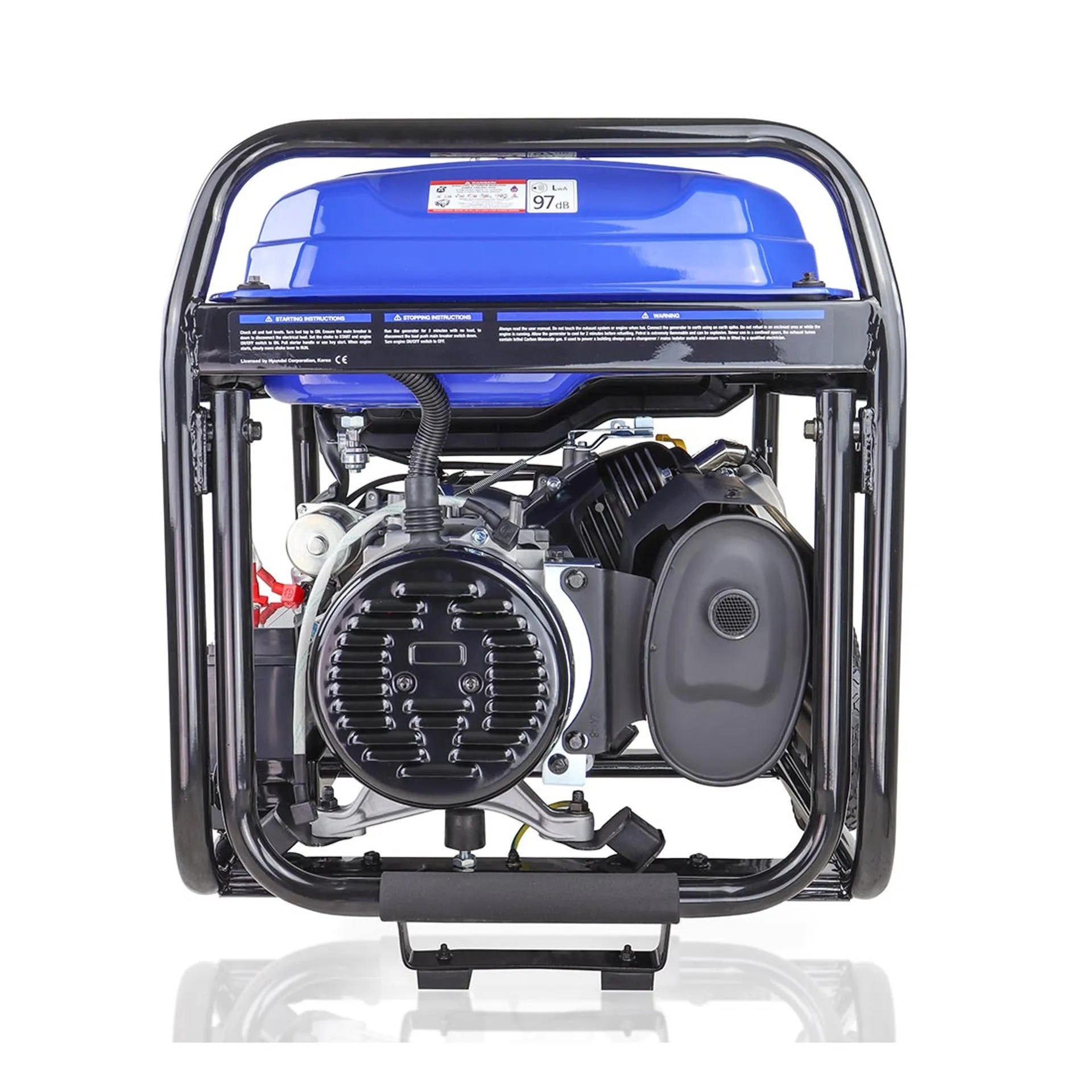 Hyundai Petrol Generator 7kW / 8.75kVa HY9000LEK-2