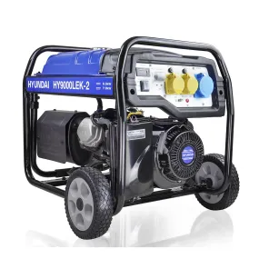 Hyundai Petrol Generator 7kW / 8.75kVa HY9000LEK-2