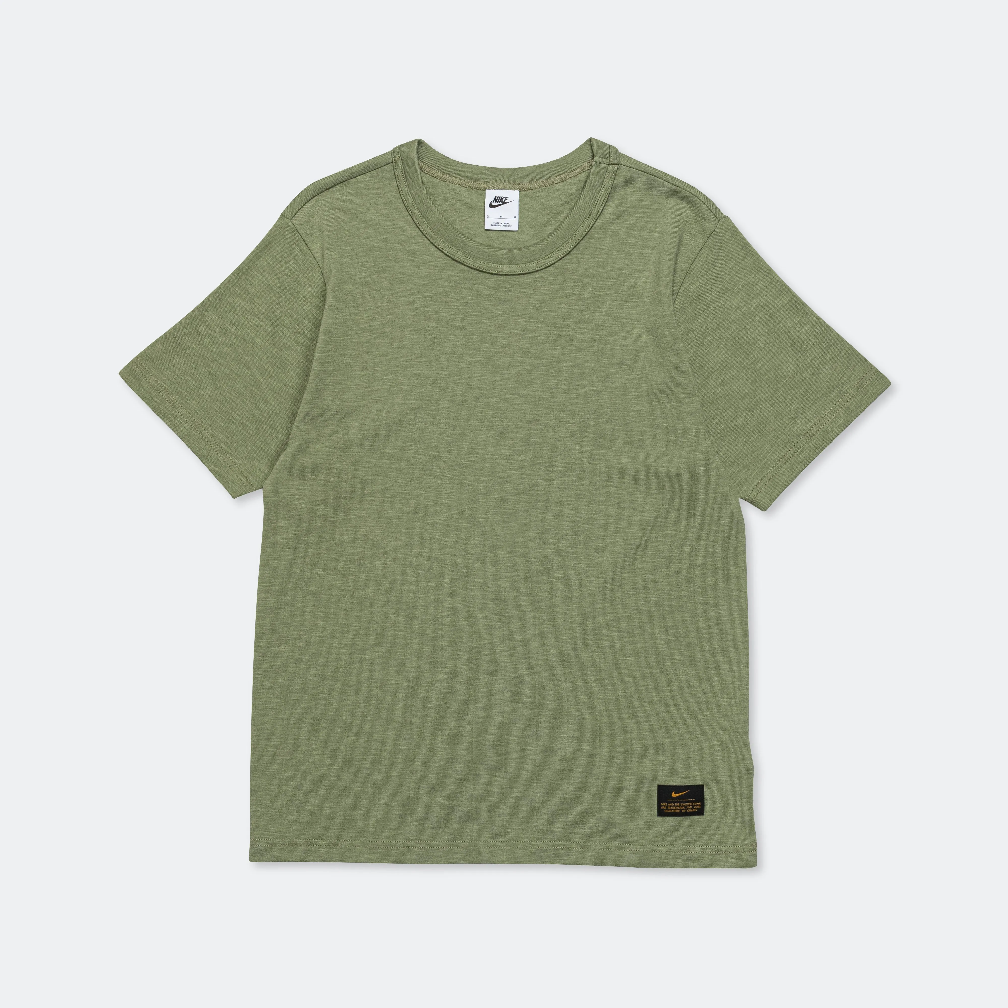 Nike Life SS Knit Top - Oil Green