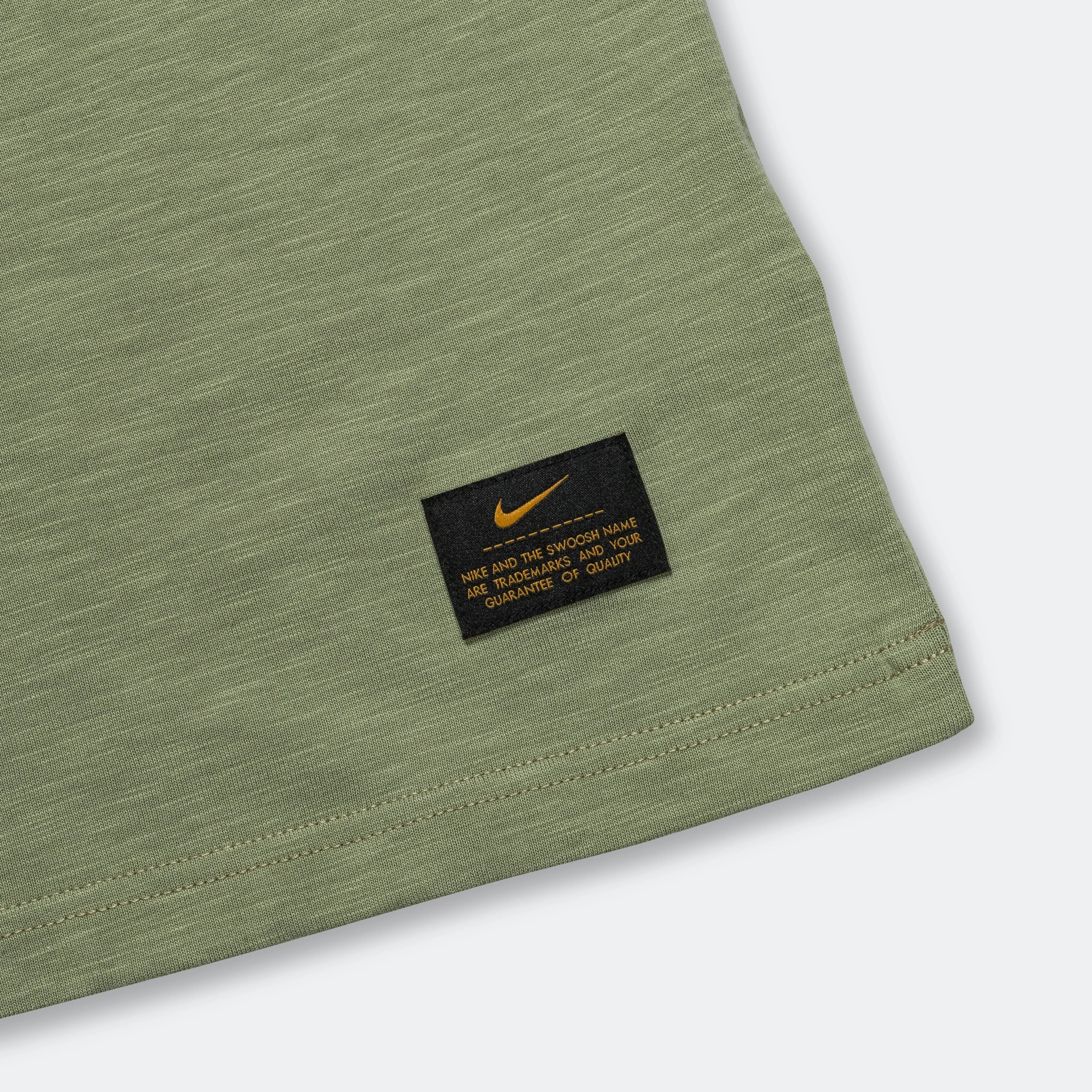 Nike Life SS Knit Top - Oil Green