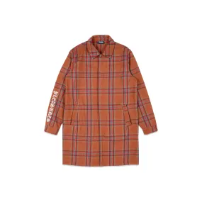 Pleasures Mens Soul Plaid Trench