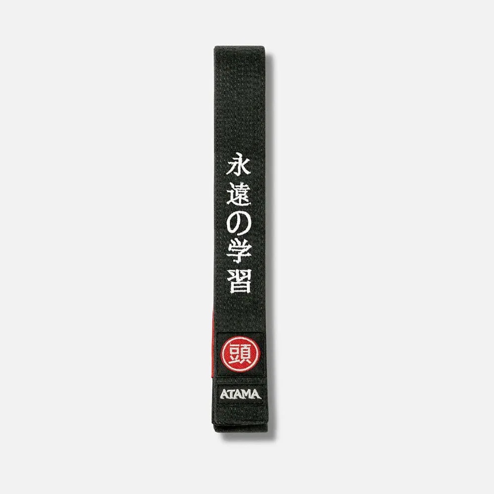 PREMIUM ATAMA BLACK BJJ BELT