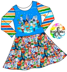 PREORDER - Misfits - Isla DRESS w/panel