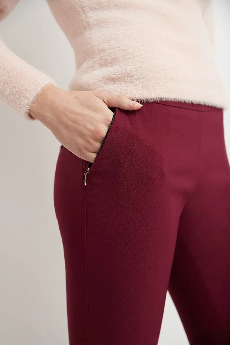 Pull-on skinny pants