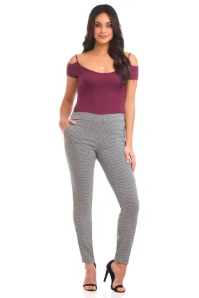 Pull-on skinny pants