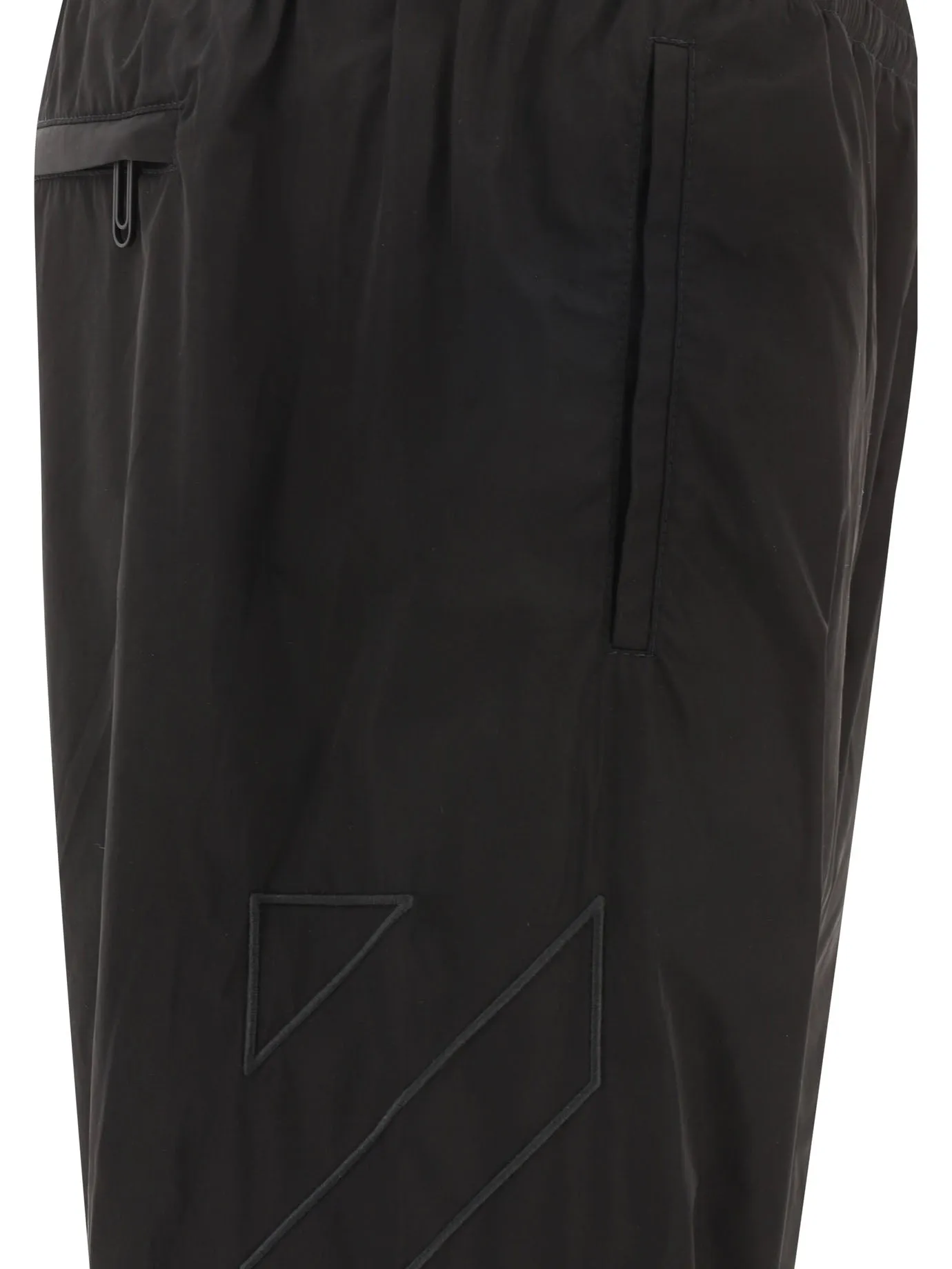 "DIAG OUTLINE" TROUSERS