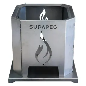 Supa Cube Steel Firepit (Steel) *Minor Blemishes*