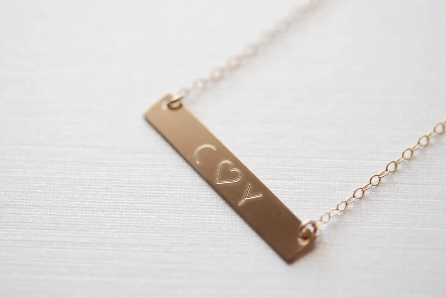 Wholesale Customized Name Bar Necklace / Personalized Silver or Gold Bar Necklace / Personalized Bar Necklace /Silver, Gold, Rose Gold Name Bar