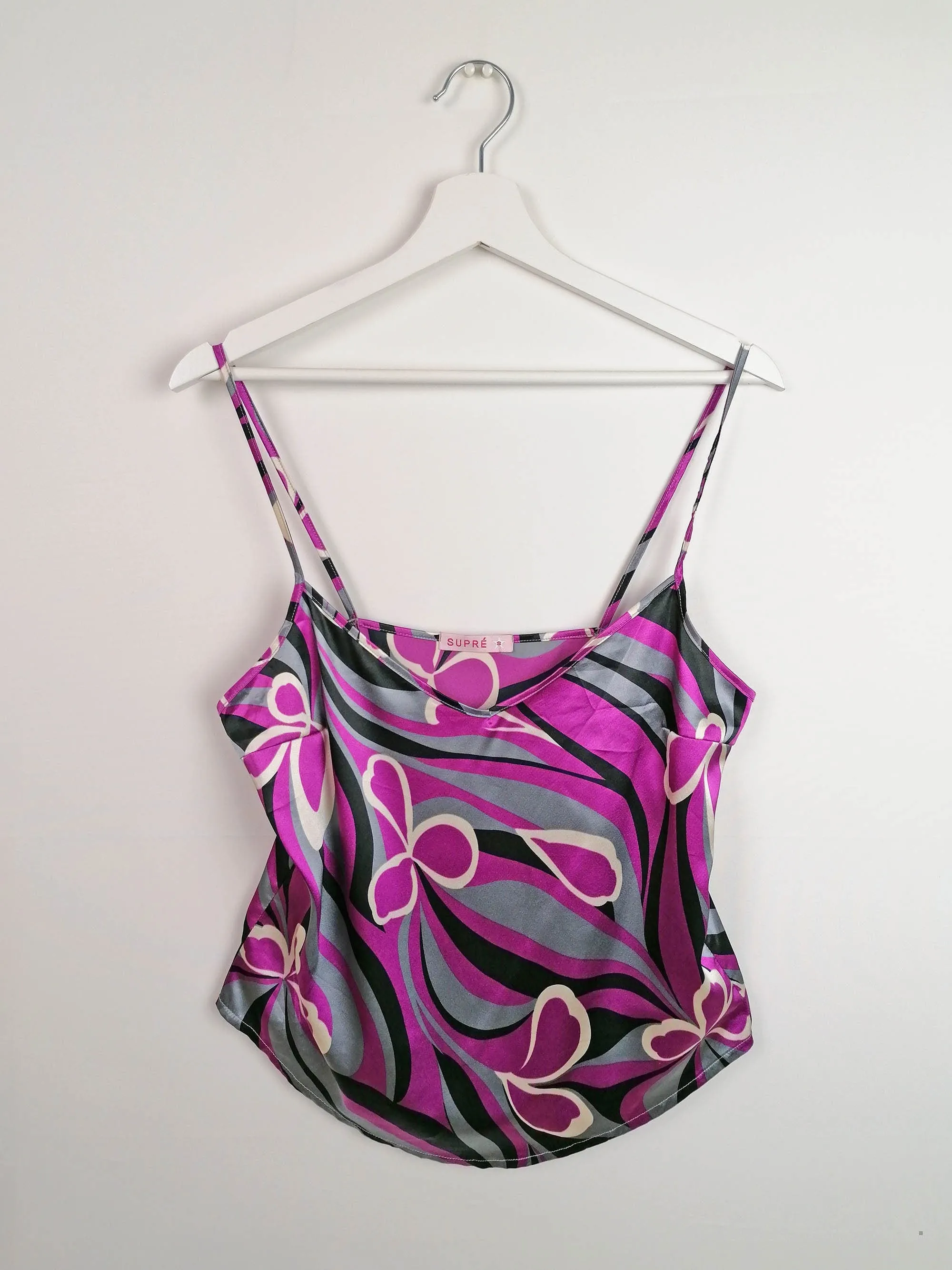 Y2K Cami Top Psychedelic - size S-M