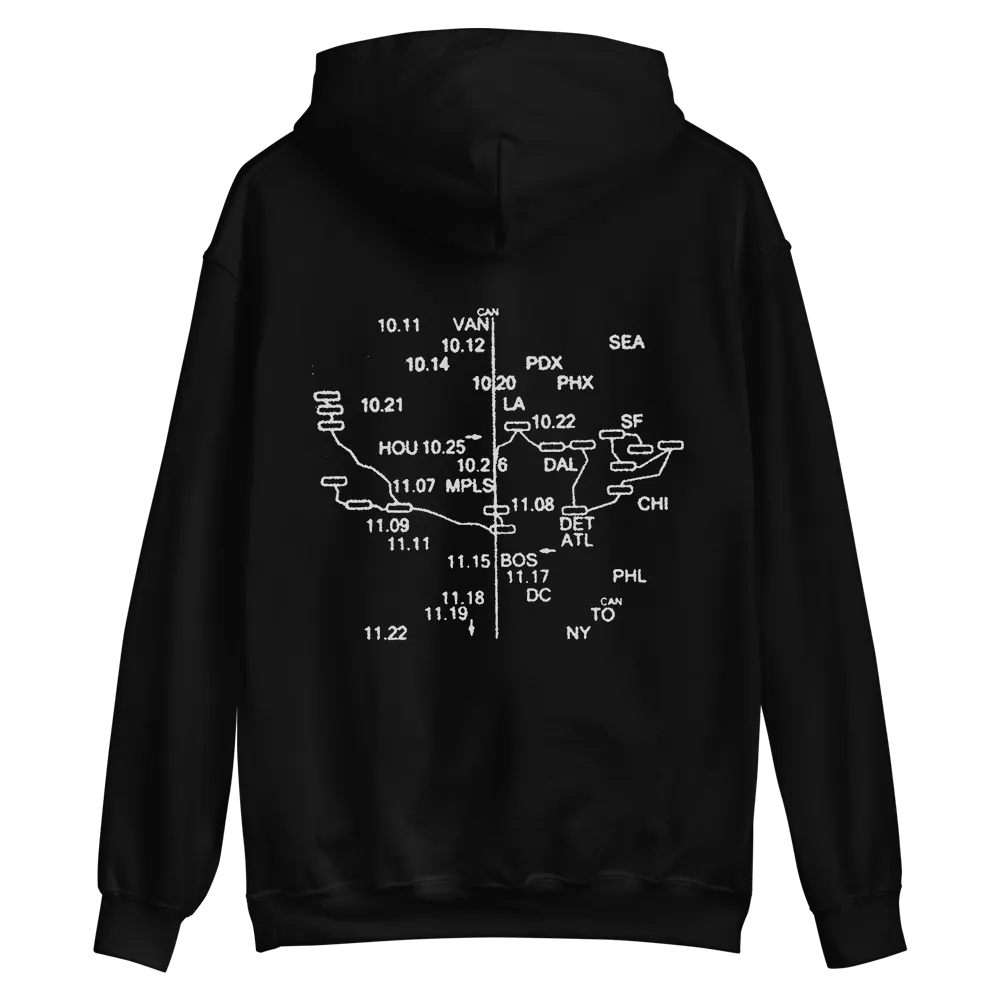 Zack Fox Route Hoodie - Black